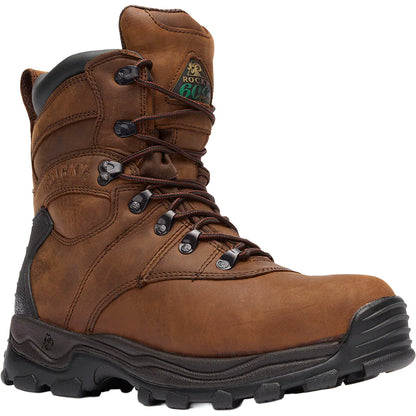 Rocky Sport Utility Boot 8" Brown 600g Size 9