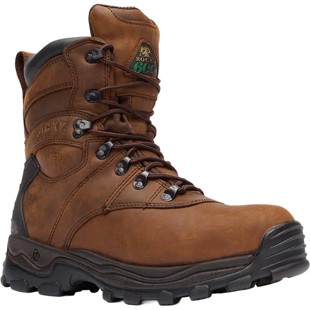 Rocky Sport Utility Boot 8" Brown 600g Size 10