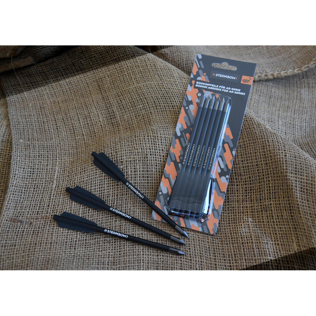 Steambow Aluminum Bodkin Arrows 6 pk.