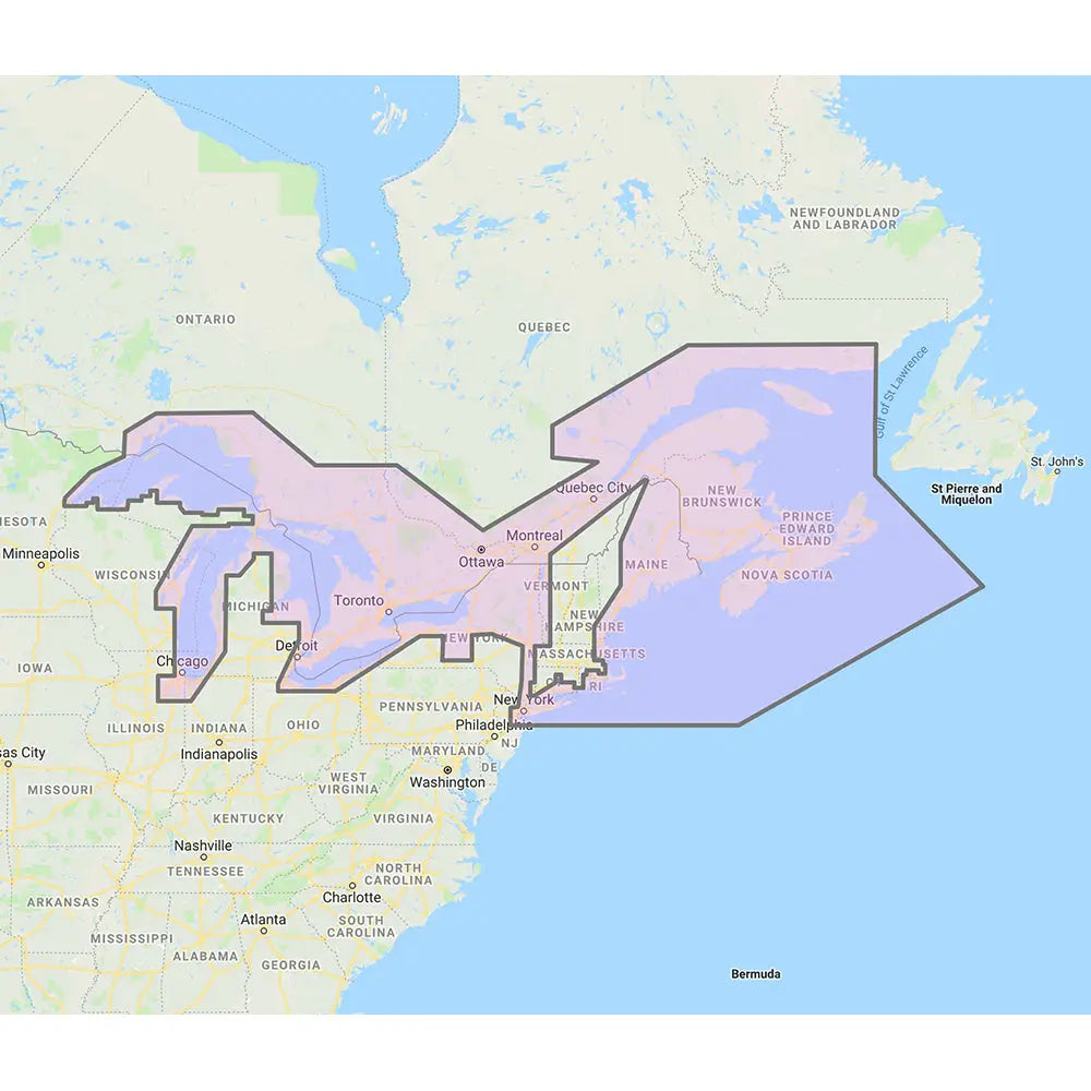 Furuno Great Lakes  Maritimes Vector Charts - 3D Data  Standard Resolution Satellite Photos - Unlock Code [MM3-VNA-026]