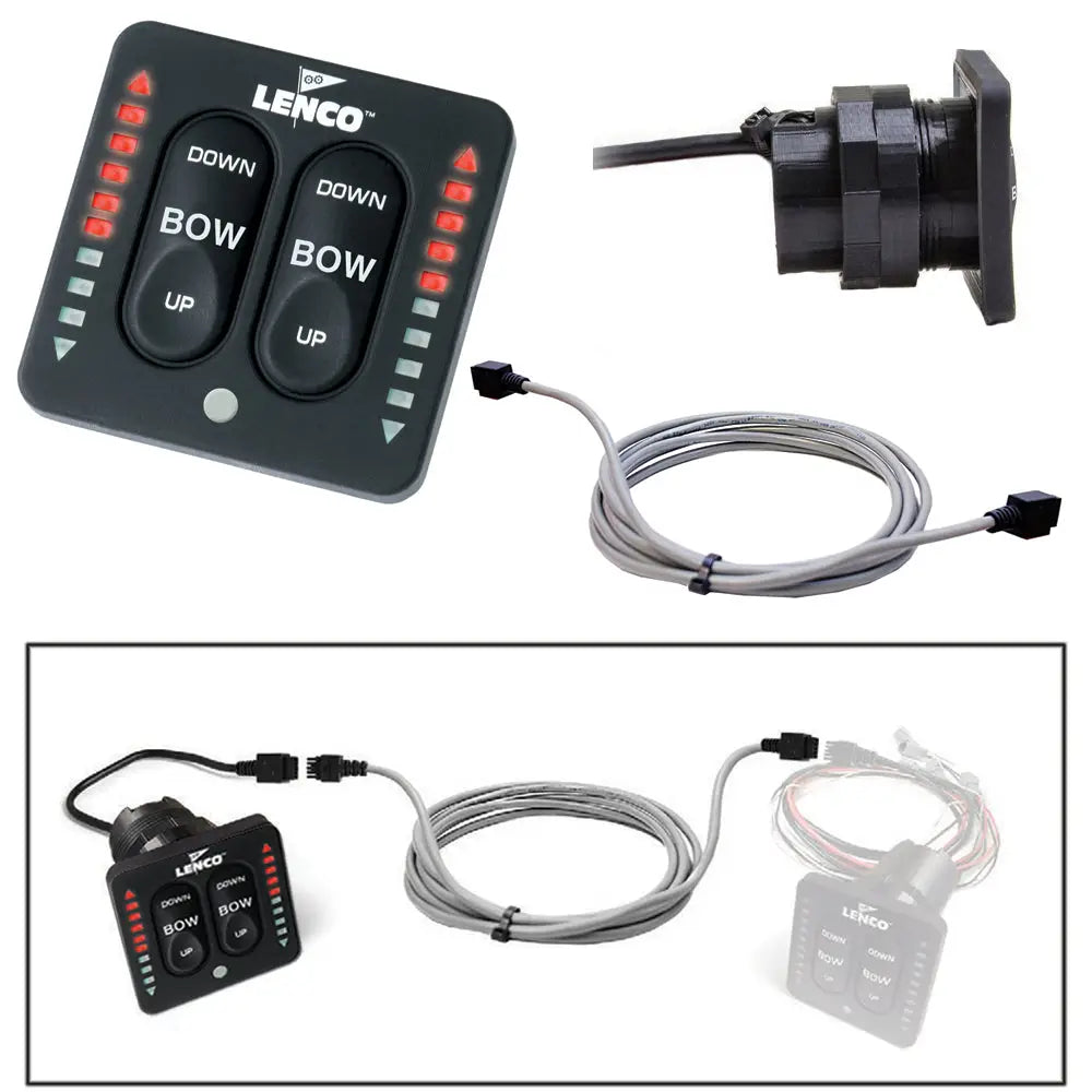 Lenco Flybridge Kit f/ LED Indicator Key Pad f/All-In-One Integrated Tactile Switch - 10&
