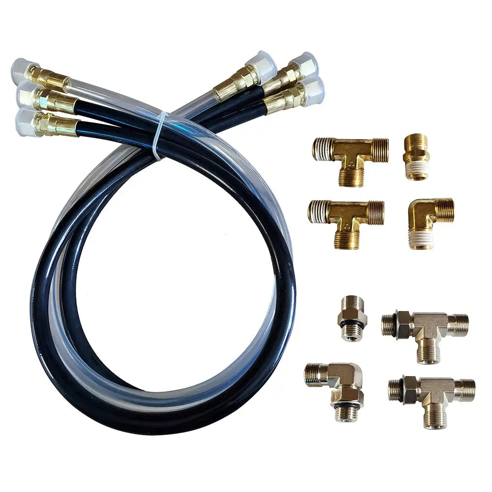 Octopus 30" Hose &amp; Fitting Kit Including Orb &amp; NPT Helm Fittings [OC17SUK42]