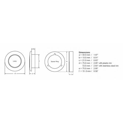 Hella Marine Slim Line LED &