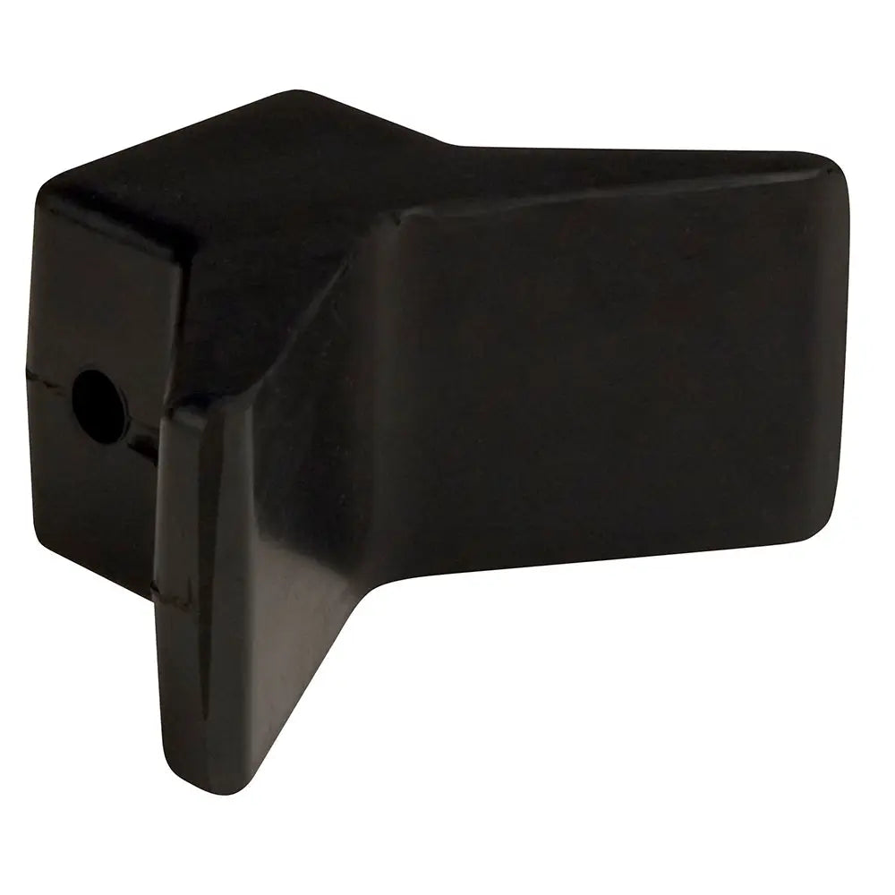 C.E. Smith Bow Y-Stop - 3&quot; x 3&quot; - Black Natural Rubber [29551]