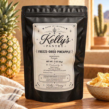 Freeze-Dried Pineapple