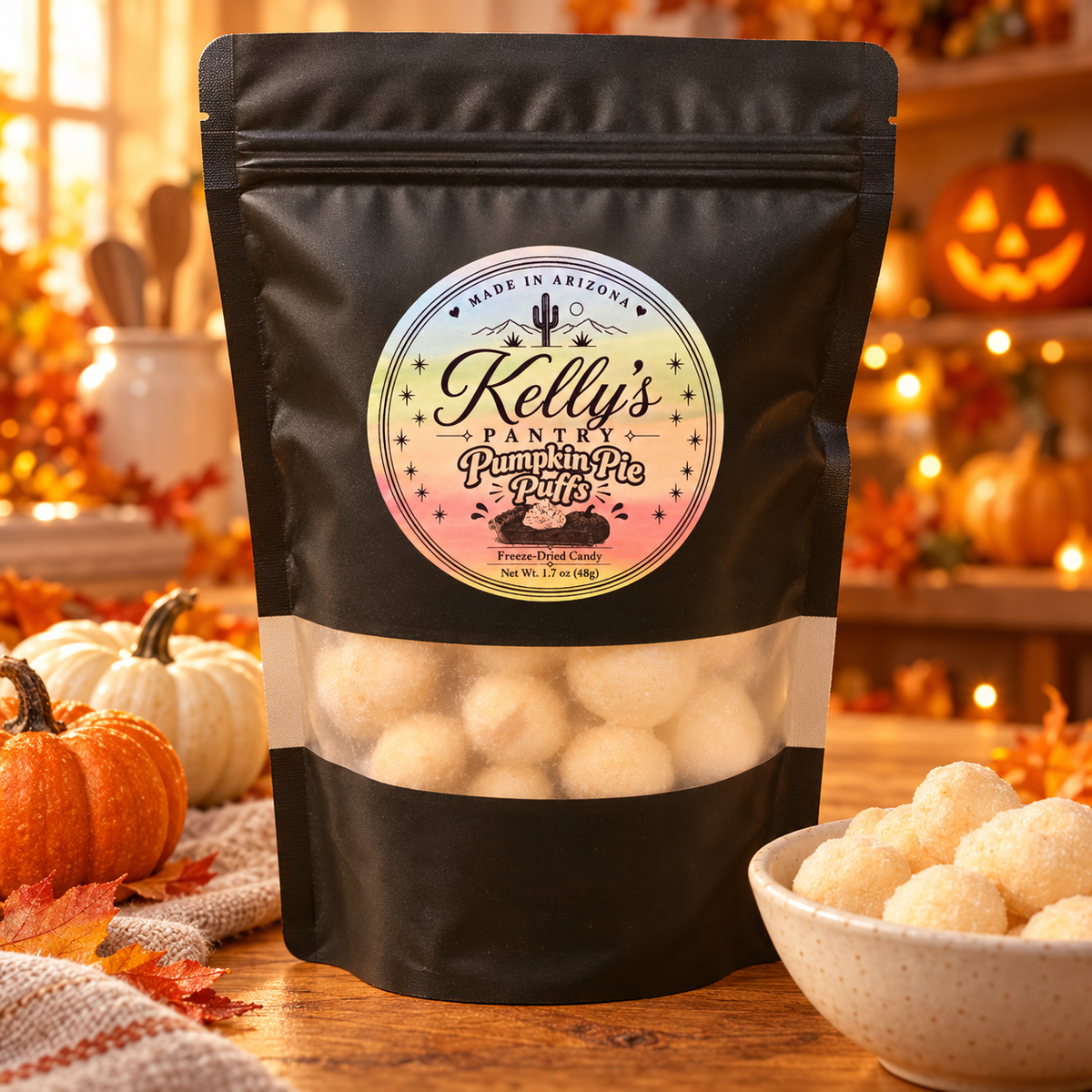 Pumpkin Pie Puffs