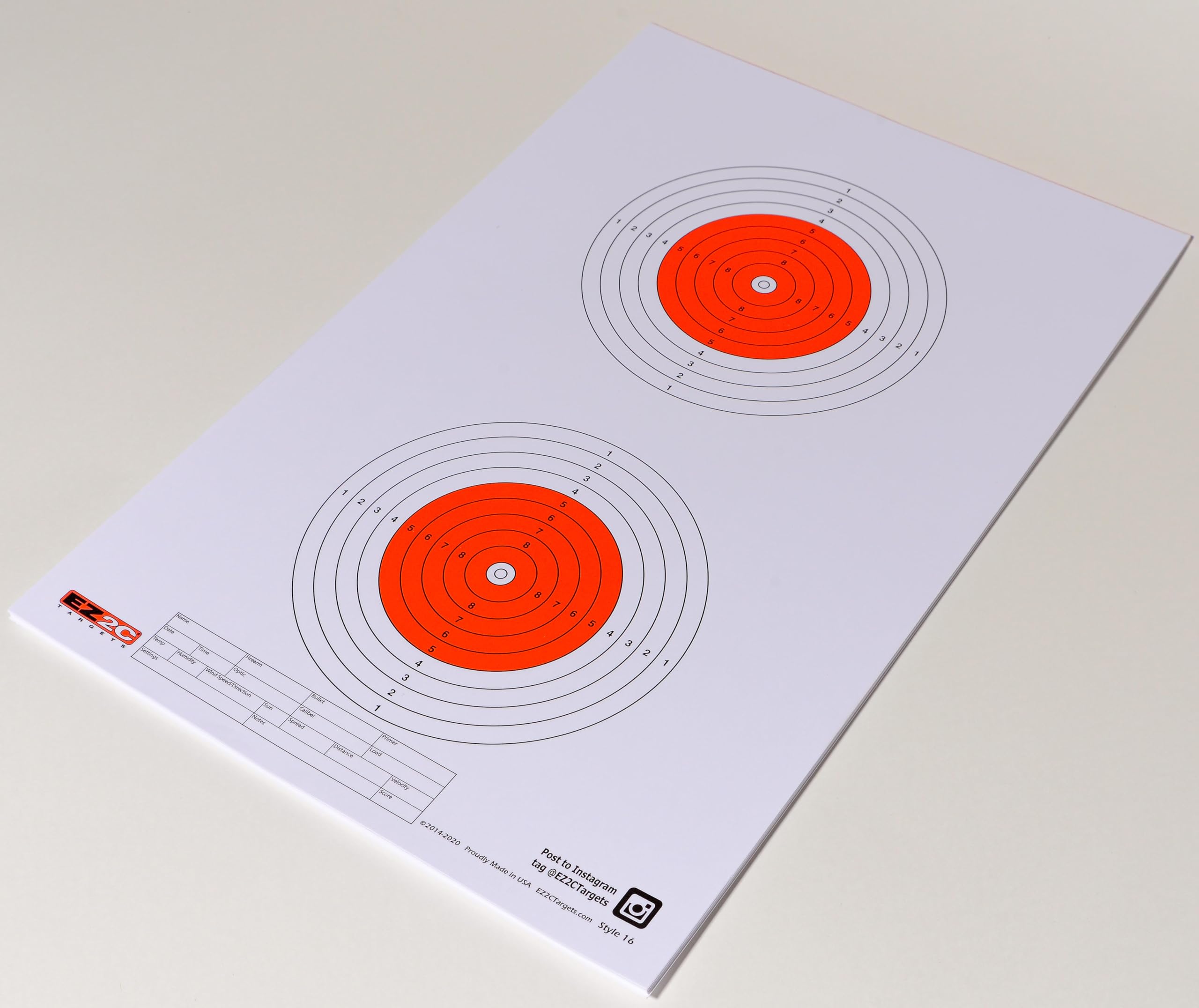 25 EZ2C Targets 