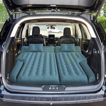 Umbrauto 63in Extended SUV Mattress Quick Inflate, Includes Pump &amp; 2 Pillows£¬Teal