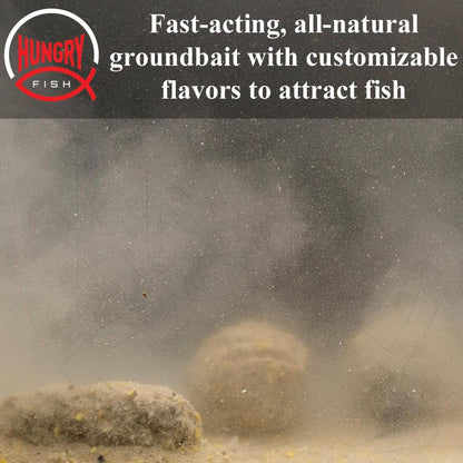 HungryFish GroundBait Mix - ( Chocolate ) 15.5oz