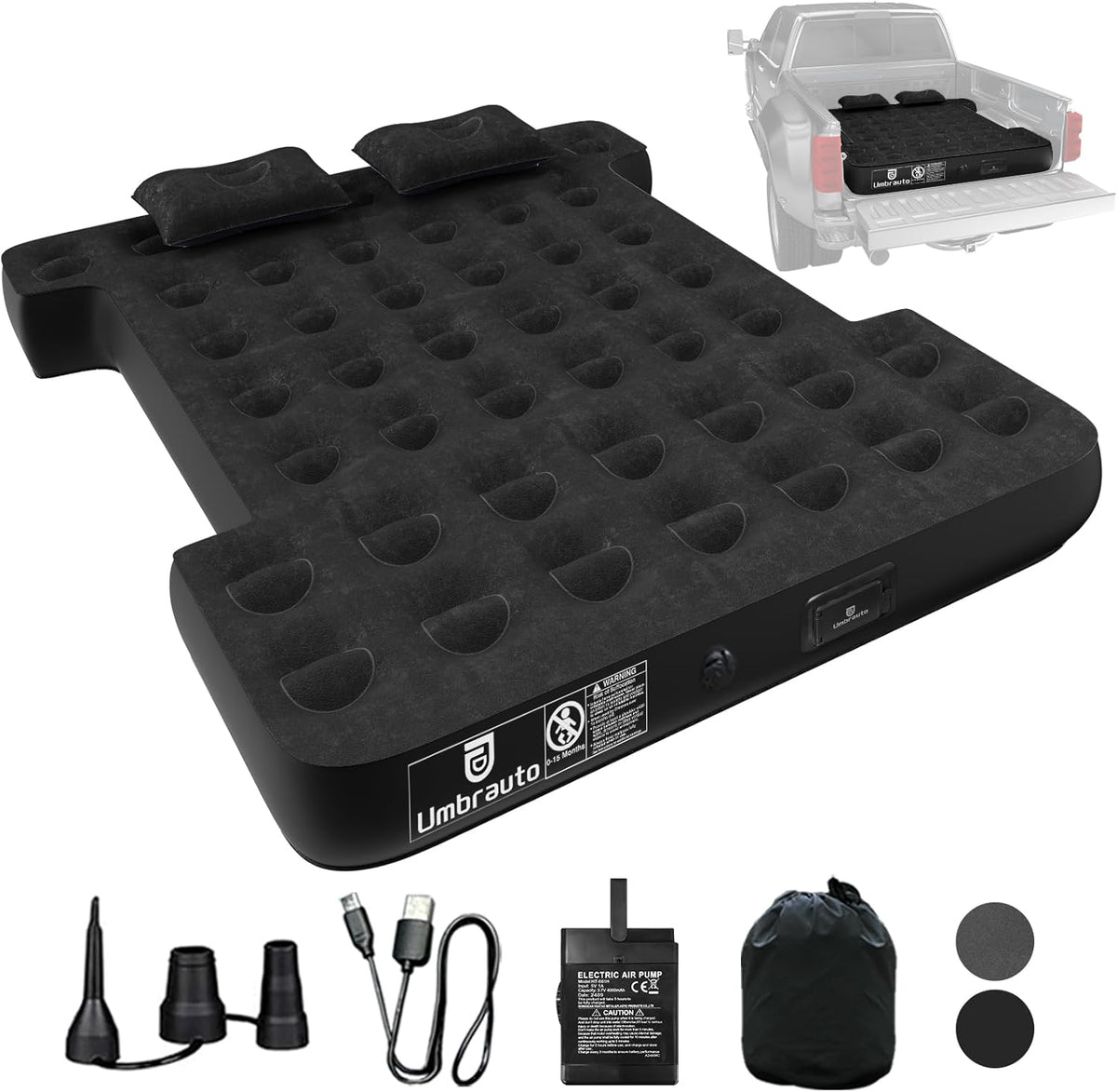 5.5-5.8ft | 6-6.5ft Nissan Short Truck Bed Air Mattress