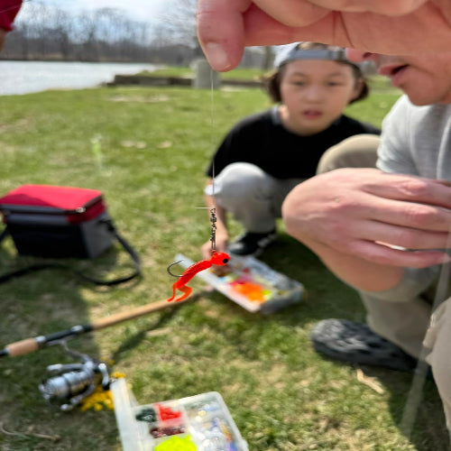 HungryFish Complete Fishing Tackle Kit with 120 Pieces