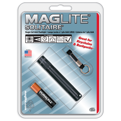 Solitaire AAA-Cell Incandescent Flashlight