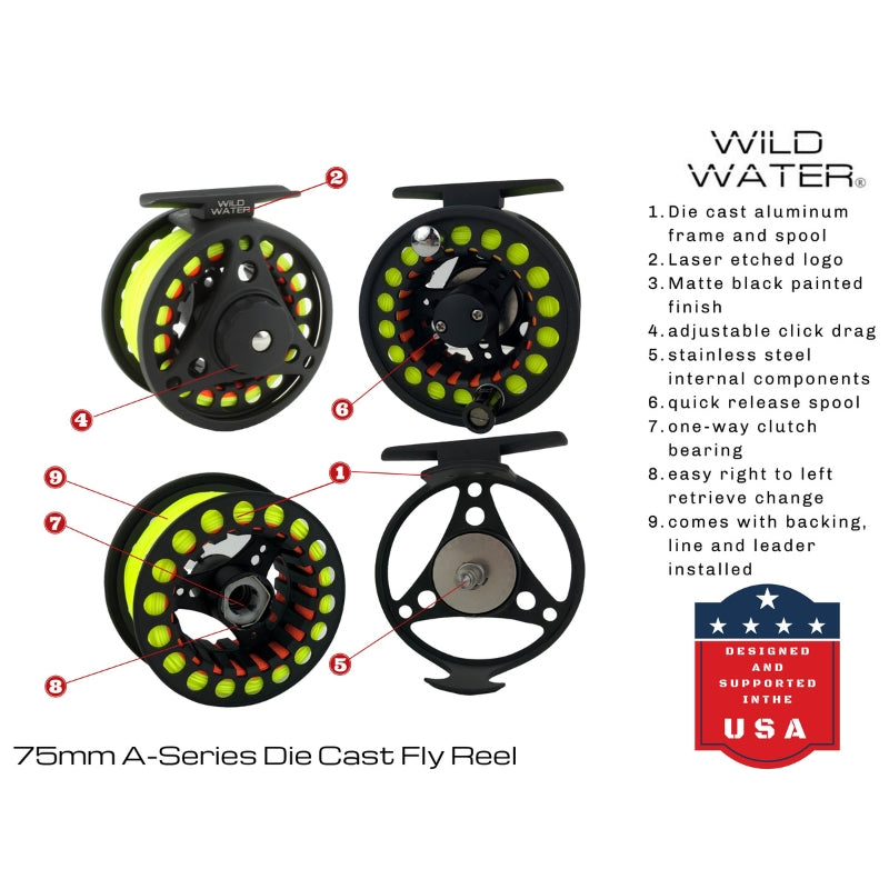 Standard Fly Fishing Kit, 3wt Rod | 5&
