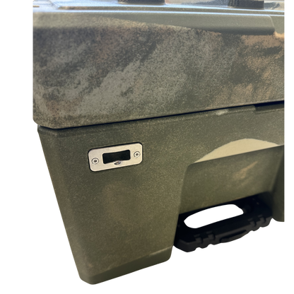 Cubix 76L Rolling Cargo Case — Wheeled Rotomolded Gear, Tool &amp; Storage Box