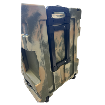 Cubix 76L Rolling Cargo Case — Wheeled Rotomolded Gear, Tool &amp; Storage Box