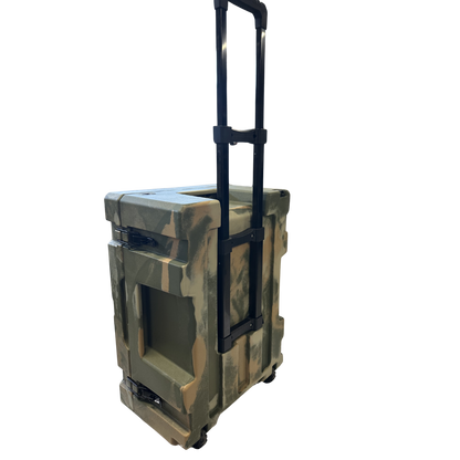 Cubix 76L Rolling Cargo Case — Wheeled Rotomolded Gear, Tool &amp; Storage Box