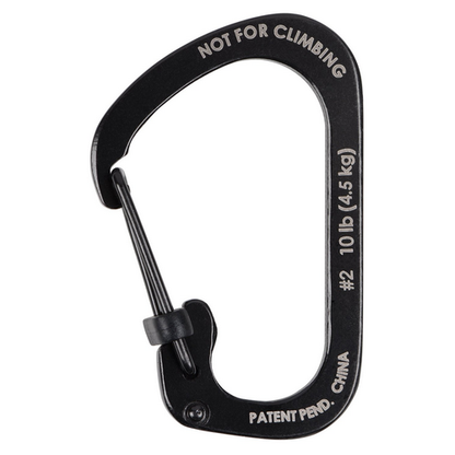 Carabiner Slidelock Steel 