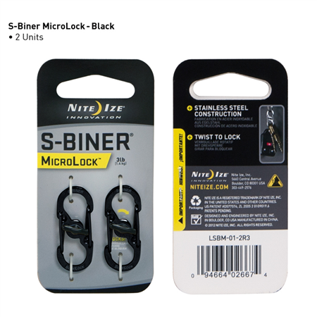 S-Biner Stainless Steel MicroLock