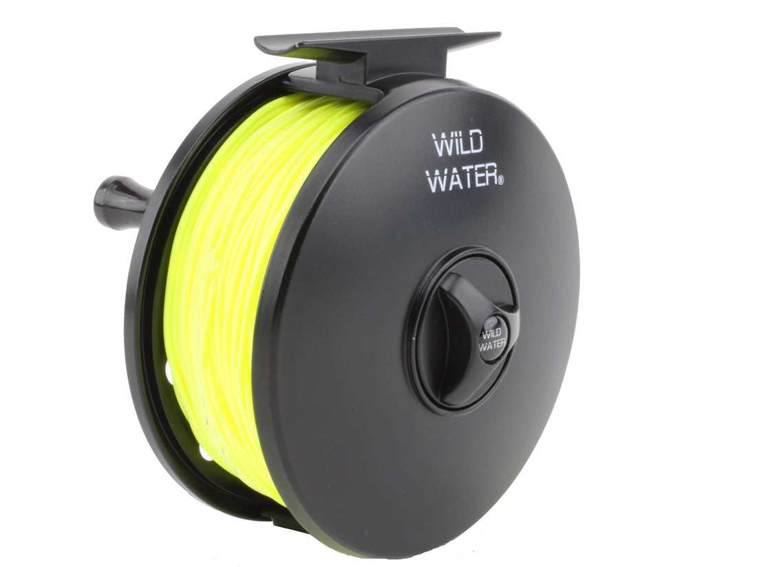 Die Cast 7 Weight or 8 Weight Fly Reel, Floating WF 8wt Line | 30