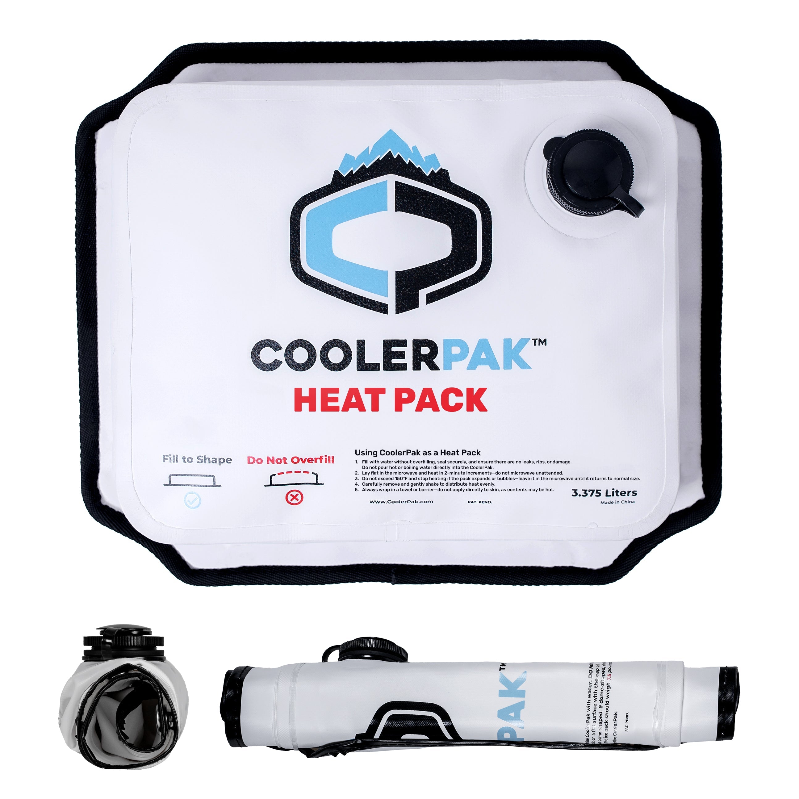 CoolerPak 7lb Refillable Reusable Heat Pack