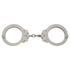 Model 702C Oversize Chain Link Handcuff - Nickel Finish