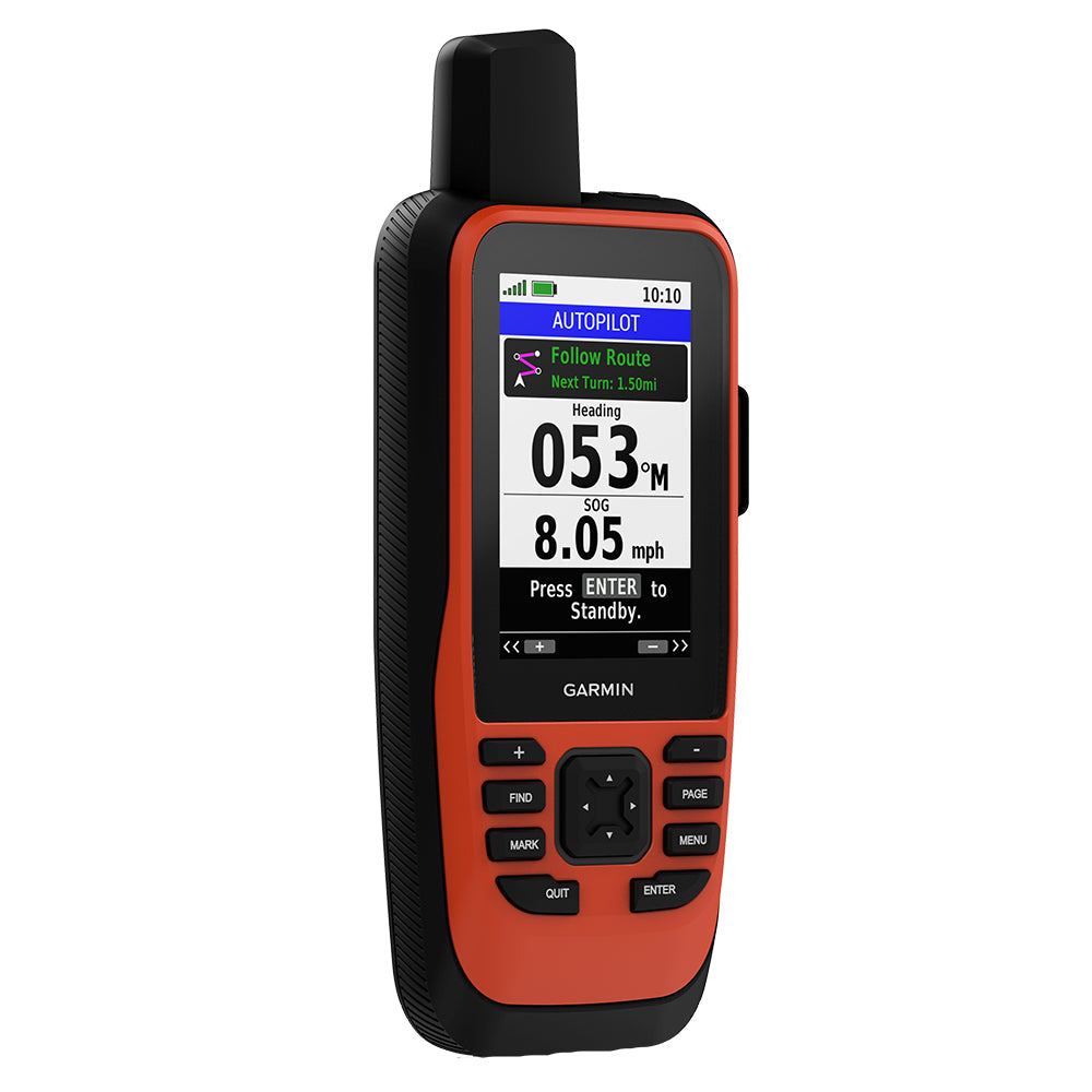 Garmin GPSMAP 86i Handheld GPS w/inReach &amp; Worldwide Basemap