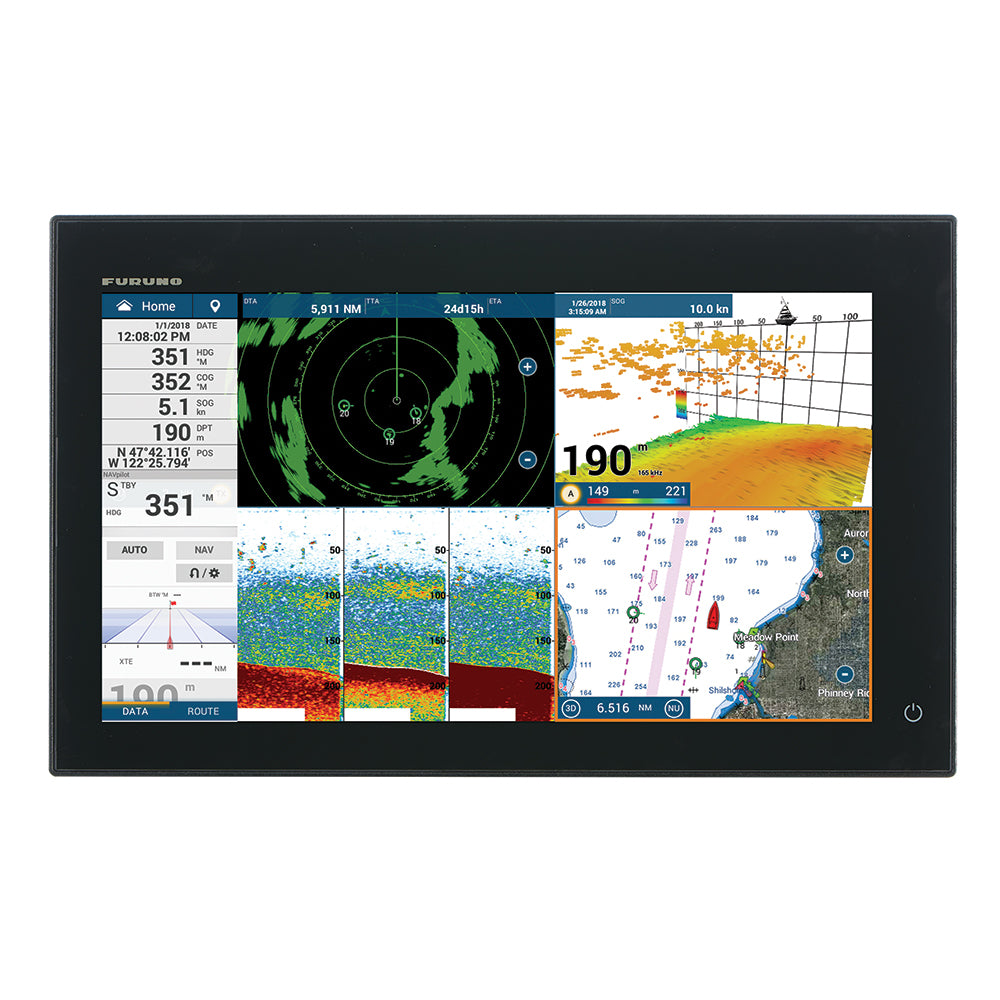Furuno NavNet TZtouch3 16" MFD w/1kW Dual Channel CHIRP Sounder &amp; Internal GPS