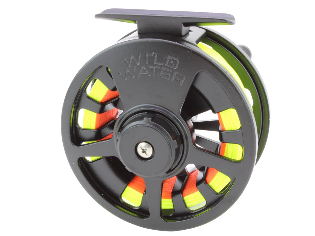 Die Cast 5 Weight or 6 Weight Fly Reel, Floating WF 5wt Line | 20