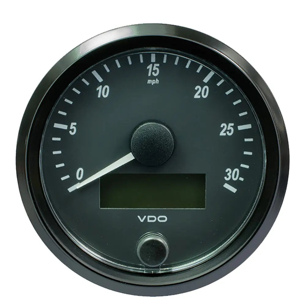 VDO SingleViu 80mm (3-1/8") Speedometer - 30 MPH [A2C3832880030]