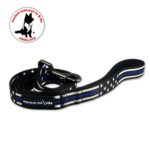 Dog Leash, Thin Blue Line Stars &amp; Stripes
