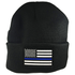 Thin Blue Line Flag Embroidered Beanie