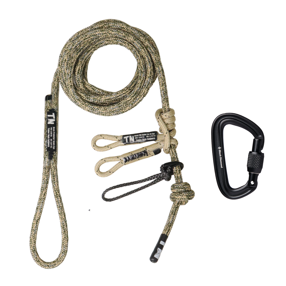 8mm Predator Sewn Tree Tethers &amp; Lineman&