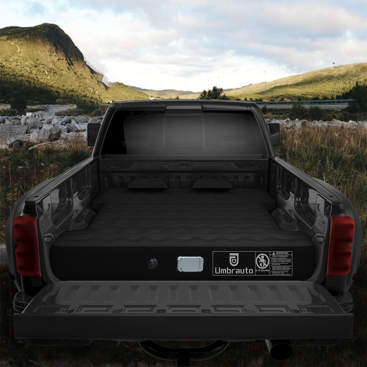Umbrauto 5.5-6.5ft Built-in Pump Truck Bed Air Mattress 3.0
