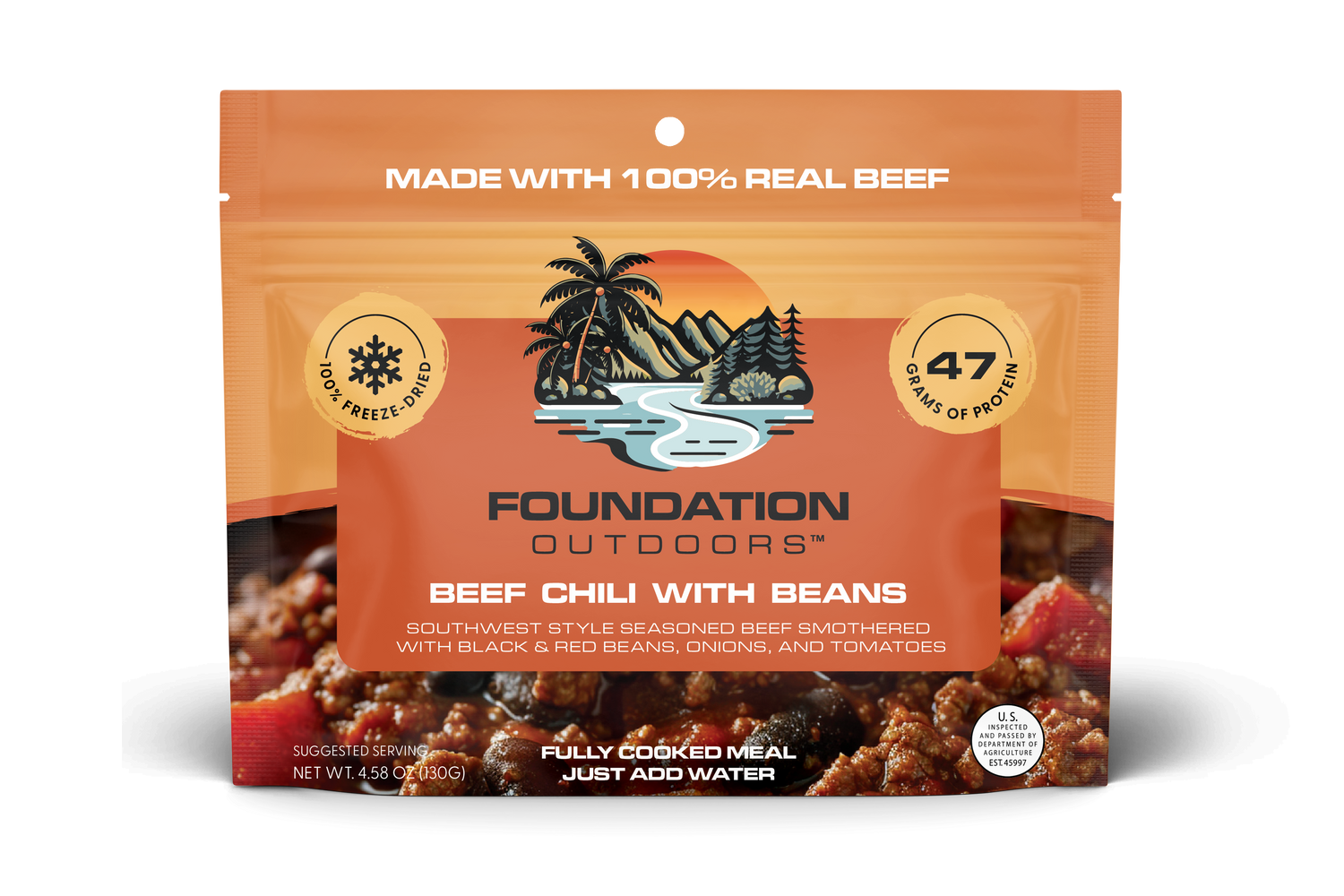 Beef Chili with Beans Meal