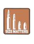 Size Matters Morale Patch (6 PACK)