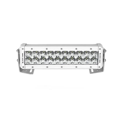 Black Oak Pro Series 3.0 Double Row 10&quot; LED Light Bar - Combo Optics - White Housing [10CM-D5OS]
