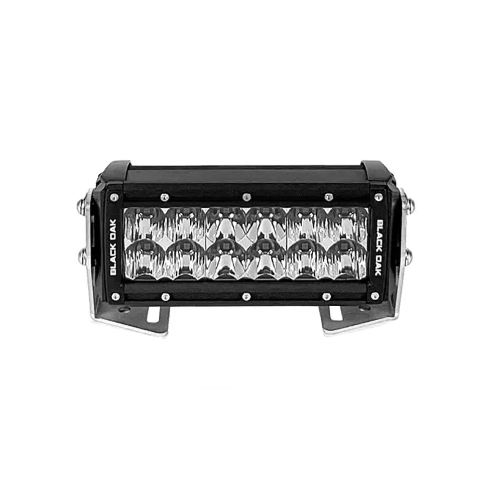 Black Oak Pro Series 3.0 Double Row 6&quot; LED Light Bar - Combo Optics - Black Housing [6C-D5OS]