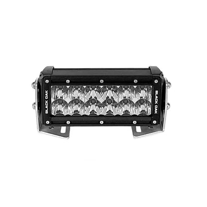 Black Oak Pro Series 3.0 Double Row 6&quot; LED Light Bar - Combo Optics - Black Housing [6C-D5OS]