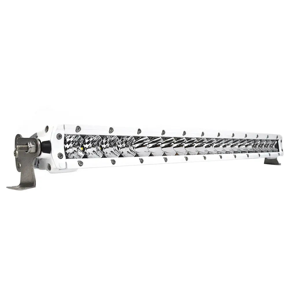 Black Oak Pro Series 3.0 Single Row 20&quot; LED Light Bar - Combo Optics - White Housing [20CM-S5OS]