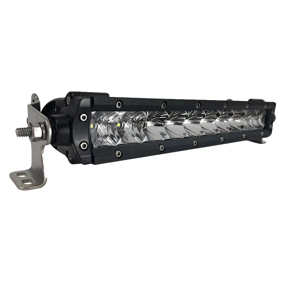 Black Oak 10&quot; Single Row LED Light Bar - Combo Optics - Black Housing - Pro Series 3.0 [10C-S5OS]