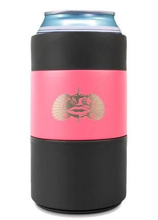 Toadfish Non-Tipping Can Cooler + Adapter - 12oz - Pink [1066]