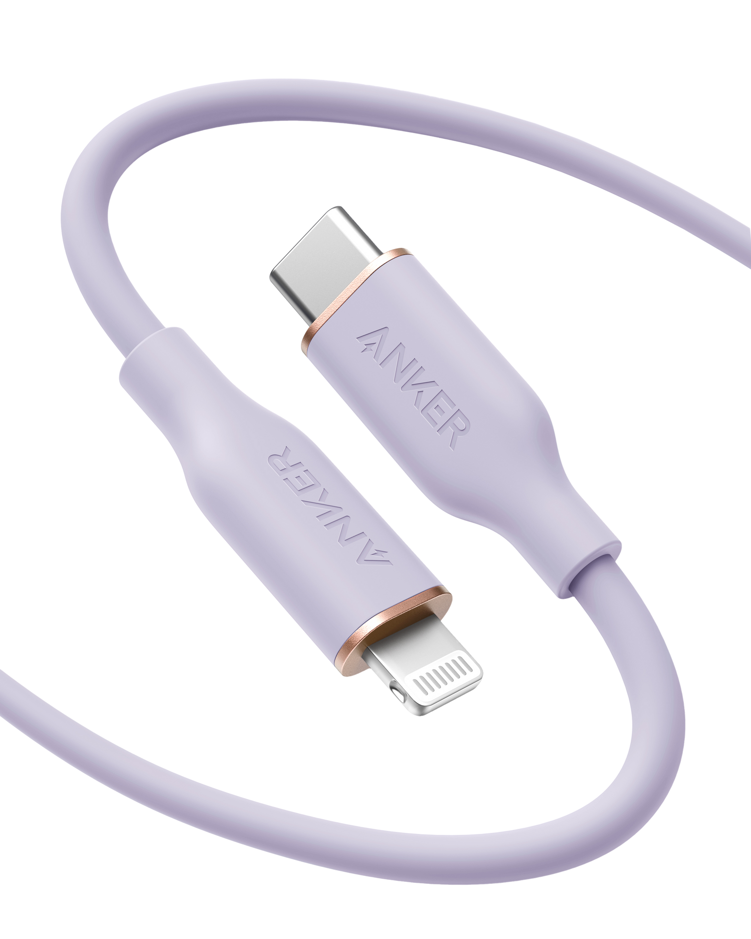 Anker <b>641</b> USB-C to Lightning Cable (Flow, Silicone)