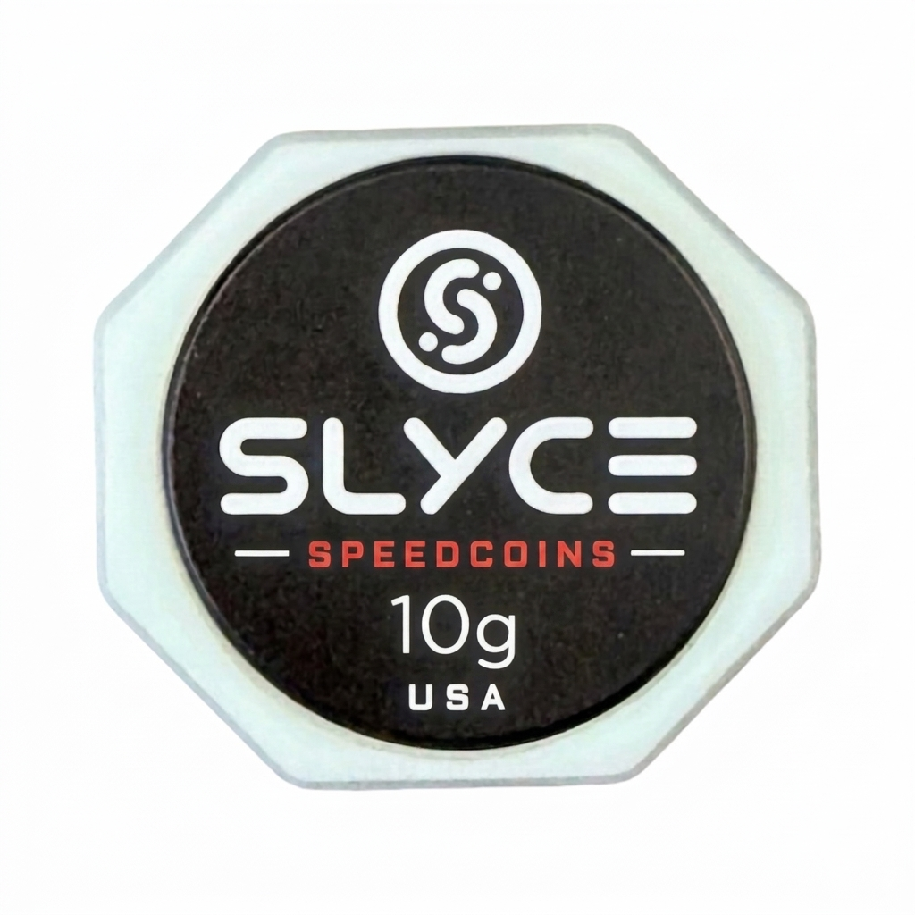 SLYCE SpeedCoins Black Edition - Pickleball Paddle Tuning Handle Weights
