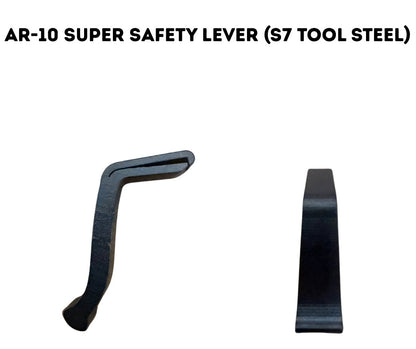 Trigger Supply AR-10 Super Safety Lever – S7 Tool Steel | Dual-Fin | Gen 1 &amp; Gen 2