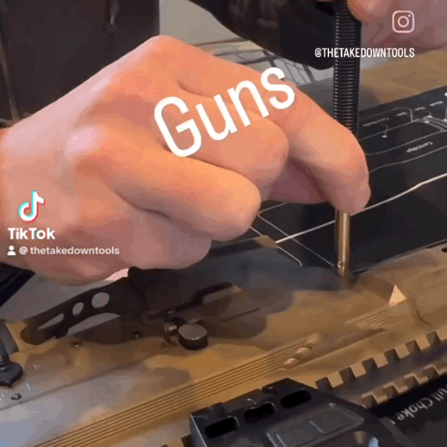 The AR-Takedown Tool ™ - The AR-15 Multi Tool &amp; AR-15 disassembly tool (AR-TT ™)