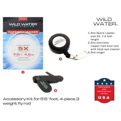 Standard Fly Fishing Kit, 3wt Rod | 5&