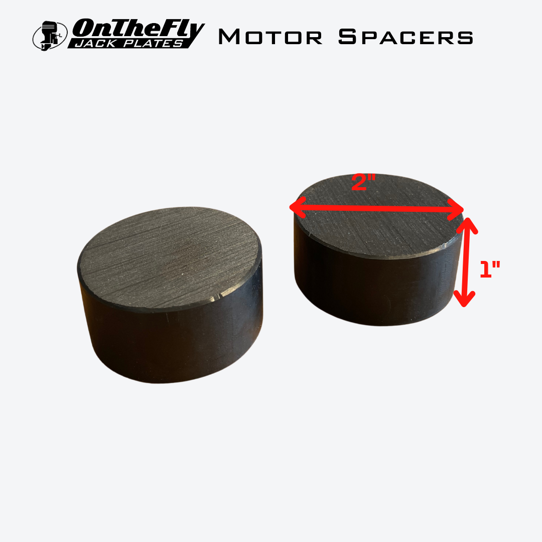 Motor Clamp Spacers (Black)