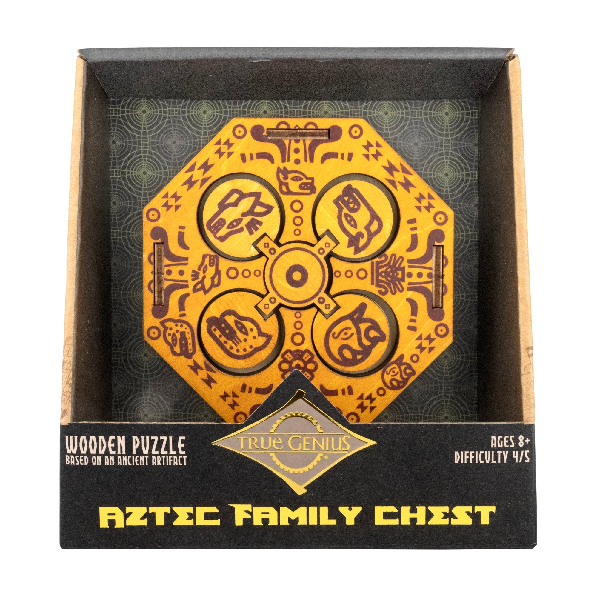 Aztec Family Chest - Wooden Puzzle Box – Lotz Outdoors