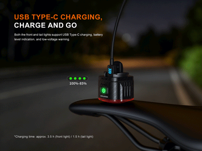 Fenix BC28R Smart Head &amp; Tail Bike Light Combo