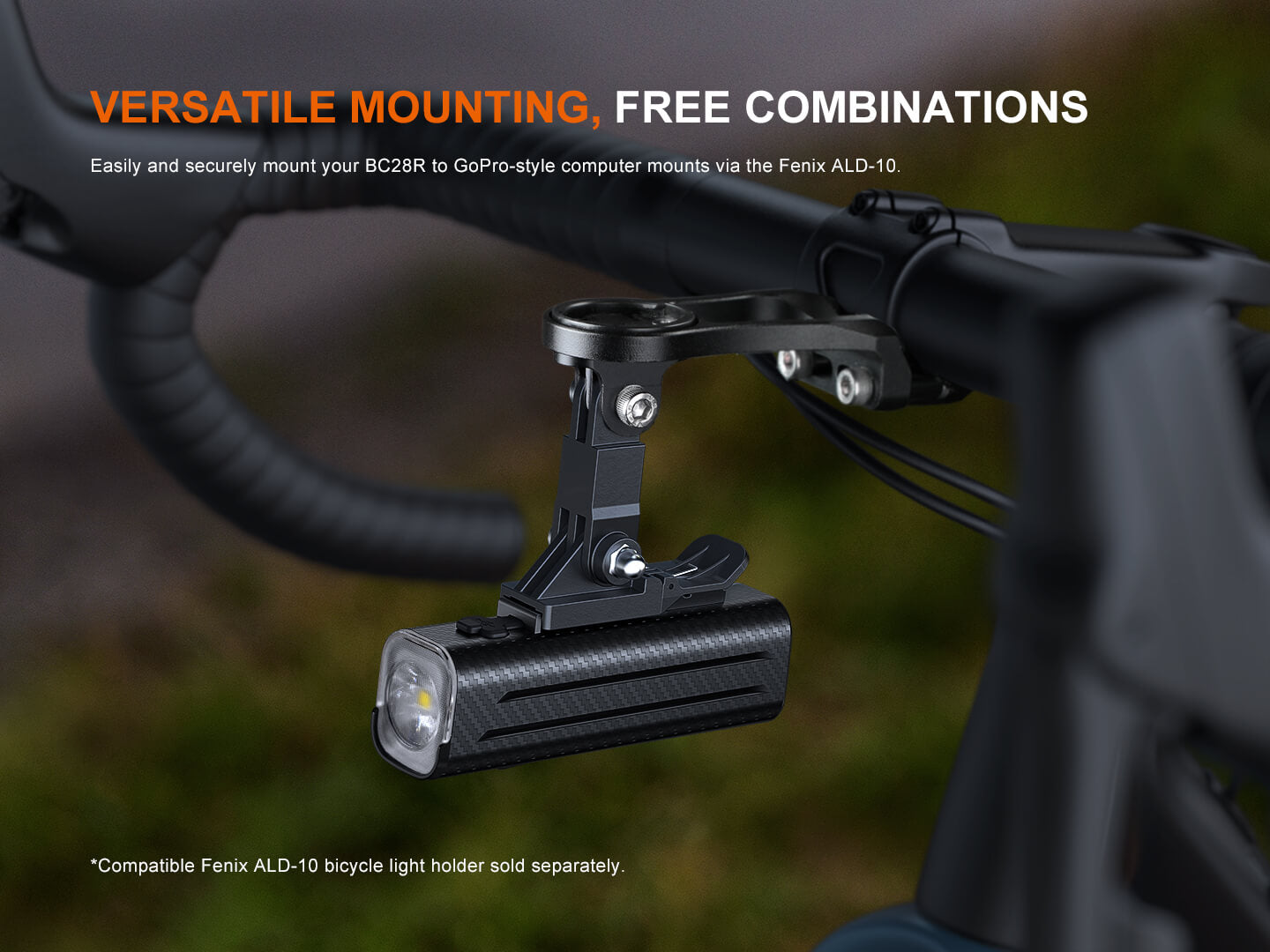 Fenix BC28R Smart Head &amp; Tail Bike Light Combo